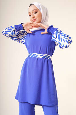 Kolu Satenli Ayrobin İkili Takım Saks - İKİLİ TAKIM