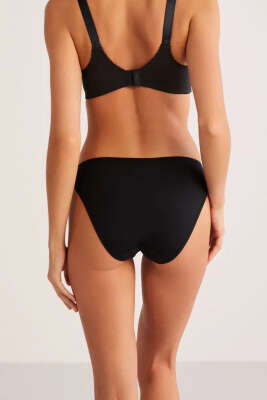 Kom Basic 2'li Külot Siyah - Slip Külot