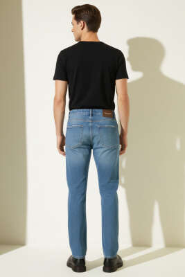 Kot Erkek Baggy Pantolon Mavi - Erkek Pantolon