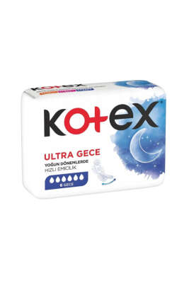 Kotex Ultra Gece 6'lı - ERSAN KOZMETİK