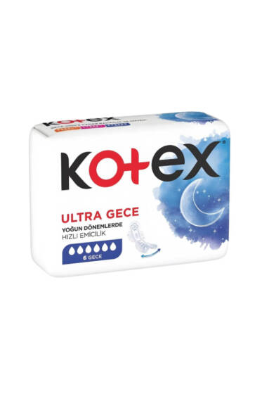 Kotex Ultra Gece 6'lı - Kişisel Bakım Ürünleri