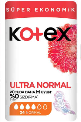 Kotex Ultra Quadro Normal 24'lü - ERSAN KOZMETİK