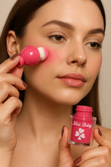 Krem Allık Fuşya - Makyaj Aksesuarları