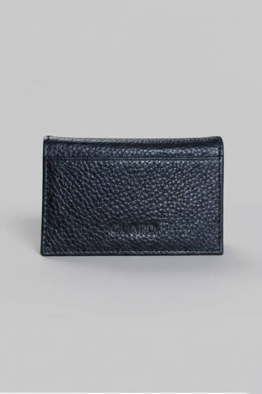 Kriko Görünümlü Erkek Kartlık Siyah - Cüzdan&Kartlık