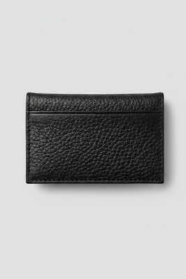 Kriko Görünümlü Erkek Kartlık Siyah - Cüzdan&Kartlık