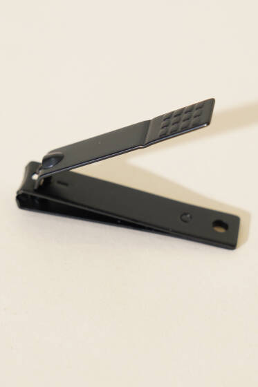 Küçük Boy Tırnak Makası Siyah - Makyaj Aksesuarları