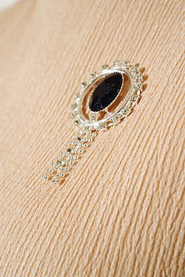 Kuşaklı Bürümcük Elbise Bej - Tesettür Elbise