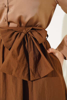 Kuşaklı Çan Etek Taba - Uzun Etek