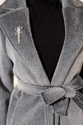 Kuşaklı Kaşe Kaban Füme - Kaban