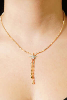 Kuzey Yıldızı Detaylı Kolye Gold - DEMİR BİJUTERİ