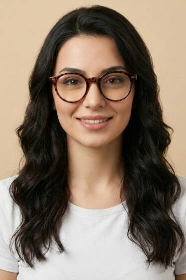 Lara Serisi Şeffaf Gözlük Leopar - GÜNEŞ GÖZLÜĞÜ