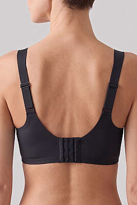 Lazer Kesim Dikişsiz Toparlayıcı Sütyen Siyah - Toparlayıcı Sütyen / Minimizer Sütyen