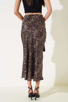 Leopar Desen Kalem Etek Leopar - Kadın Giyim Modelleri