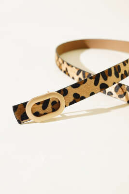 Leopar Desen Kemer Asorti 3 - Yılın Fırsatı