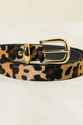 Leopar Desen Kemer Asorti 7 - Yılın Fırsatı