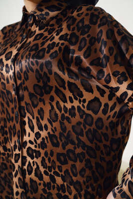 Leopar Desen Salaş Gömlek Leopar - Gömlek
