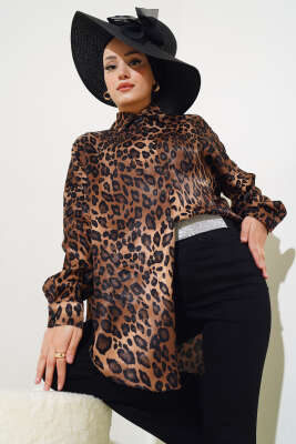 Leopar Desen Salaş Gömlek Leopar - Gömlek