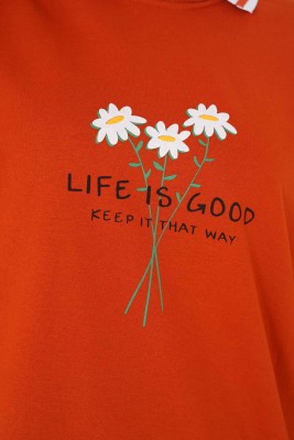 Life Is Good Baskılı TabaTunik - Tunik