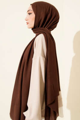 Liora Pamuk Şal Acı Kahve -29 - Başörtüsü