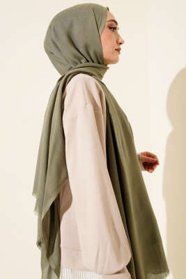 Liora Pamuk Şal Çağla Yeşili -80 - Başörtüsü