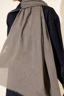 Liora Pamuk Şal Füme - Başörtüsü