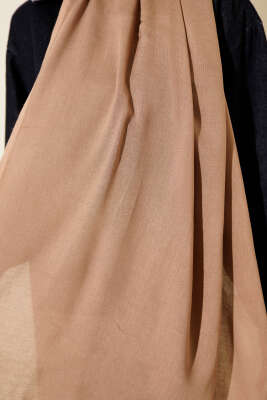 Liora Pamuk Şal Latte -169 - Başörtüsü