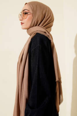 Liora Pamuk Şal Latte - Başörtüsü