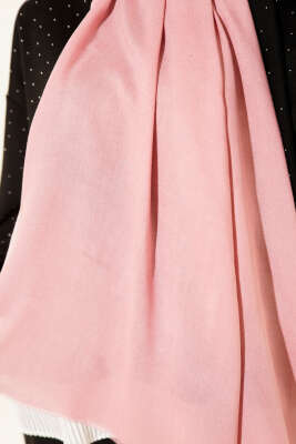 Liora Pamuk Şal Pembe - Başörtüsü