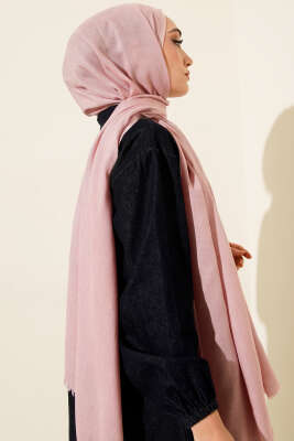 Liora Pamuk Şal Pudra - Başörtüsü