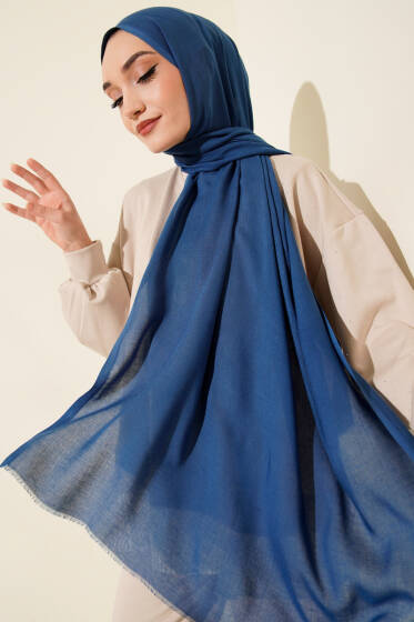 Liora Pamuk Şal Saks -40 - Başörtüsü