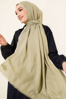 Liora Pamuk Şal Su Yeşili -150 - MODA KAŞMİR