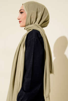 Liora Pamuk Şal Su Yeşili -150 - Başörtüsü
