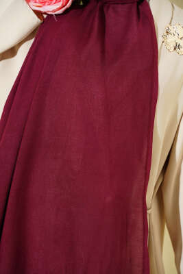 Liora Pamuk Şal Vişne - Başörtüsü