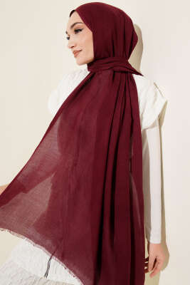 Liora Pamuk Şal Vişne - Başörtüsü