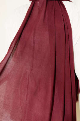 Liora Pamuk Şal Vişne - Başörtüsü