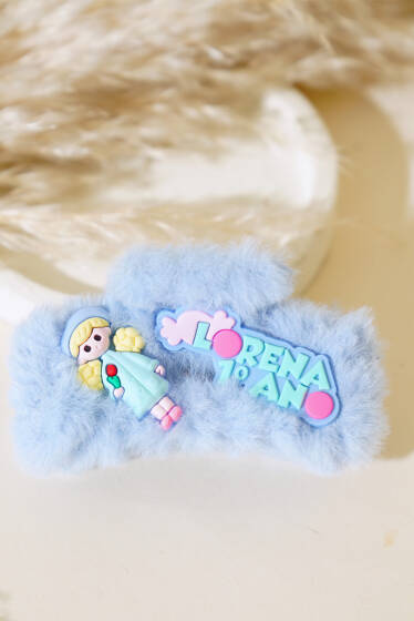 Lorena Peluş Toka Mavi - Toka