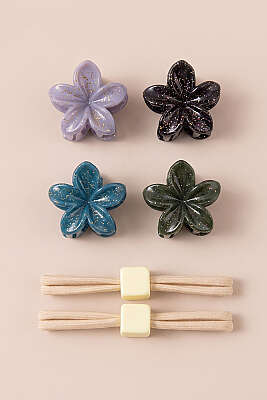  Lotus Set Lastikli Toka Bej - KONYALI TOKA