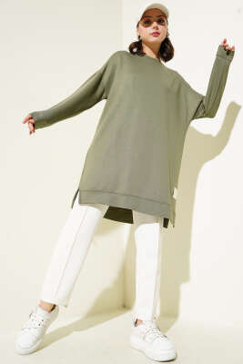 Loyşa Armalı Basic Tunik Haki - 100-300 TL Ürünler