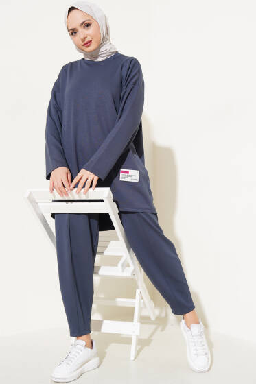 Loyşa Armalı Çımalı Salaş İkili Takım Füme - İkili Takım