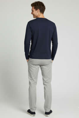 Loyşa Basic Sweatshirt Lacivert - Erkek Sweatshirt