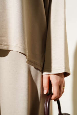 Loyşa Basic Tunik Etek İkili Takım Bej - 300-500 TL Ürünler