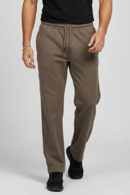 Loyşa Bel Bağcıklı Likralı Erkek Eşofman Altı Vizon - WİPEOUT