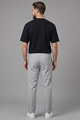 Loyşa Erkek Basic T-shirt Siyah - Erkek T-shirt