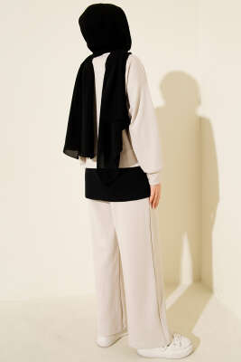 Loyşa Gül Desen İkili Takım Taş - İkili Takım