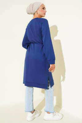 Loyşa İp Kuşaklı Uzun Tunik Lacivert - 300-500 TL Ürünler
