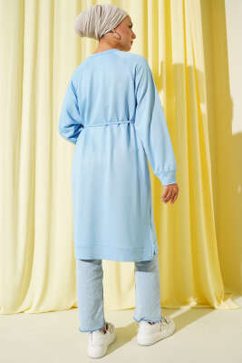 Loyşa İp Kuşaklı Uzun Tunik Mavi - 300-500 TL Ürünler