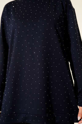 Loyşa Mini Taşlı Süslemeli İkili Takım Parlement - İkili Takım