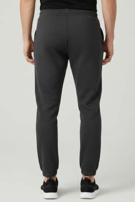 Loyşa Paça Lastikli Erkek Eşofman Altı Antrasit - Yeni Erkek Giyim