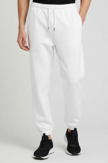 Loyşa Paça Lastikli Erkek Eşofman Altı Ekru - Yeni Erkek Giyim