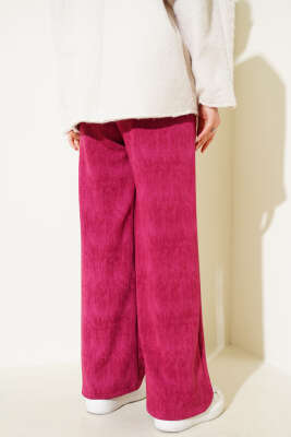 Loyşa Palazzo Pantolon Bordo - Yılın Fırsatı